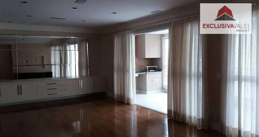 Apartamento com 3 dormitórios, 142 m² - venda por r$ 1.450.000,00 ou aluguel por r$ 7.560,00/mês - jardim das indústrias - são josé dos campos/sp