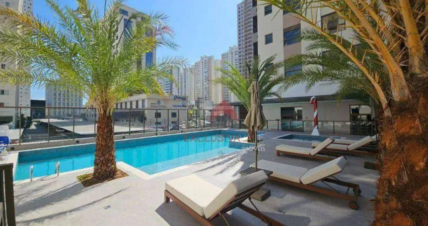 Apartamento com 2 dormitórios para alugar, 67 m² por r$ 5.740,00/mês - jardim aquarius - são josé dos campos/sp