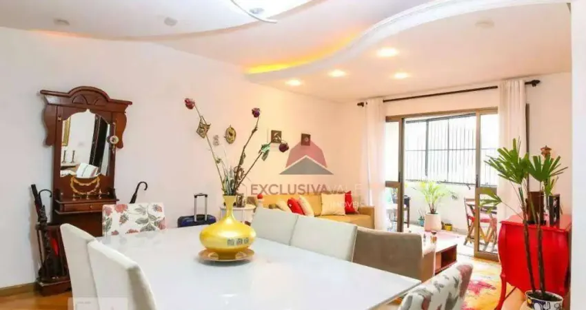 Apartamento com 3 dormitórios para alugar, 108 m² por r$ 5.730,00/mês - jardim aquarius - são josé dos campos/sp