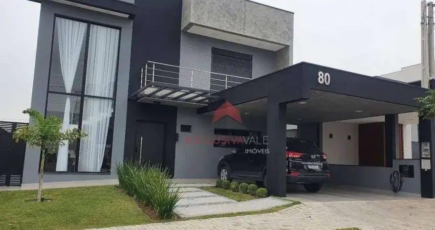 Casa com 4 dormitórios, 244 m² - venda por r$ 1.800.000,00 ou aluguel por r$ 9.360,00/mês - condomínio reserva aruanã - são josé dos campos/sp