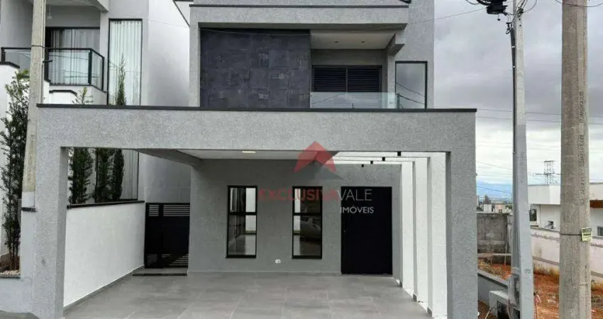 Casa com 3 dormitórios sedno 1 suíte  à venda, 148 m² por r$ 789.000 - morada dos nobres - taubaté/sp