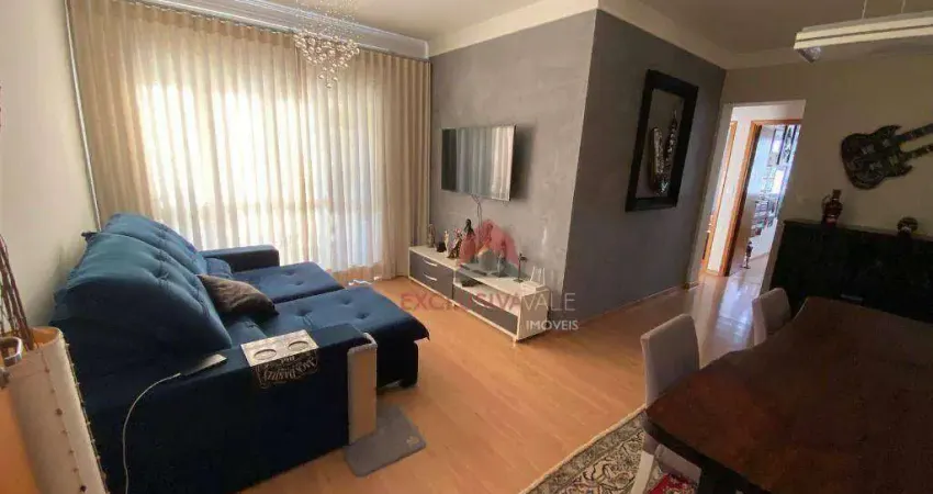 Apartamento com 3 dormitórios sendo 1 suíte para alugar, 90 m² por r$ 4.850/mês - jardim esplanada - são josé dos campos/sp