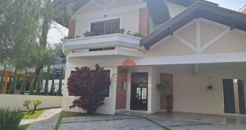 Casa aluga 4 dormitórios sendo 1 suíte com piscina condomínio colinas, são josé dos campos-sp.