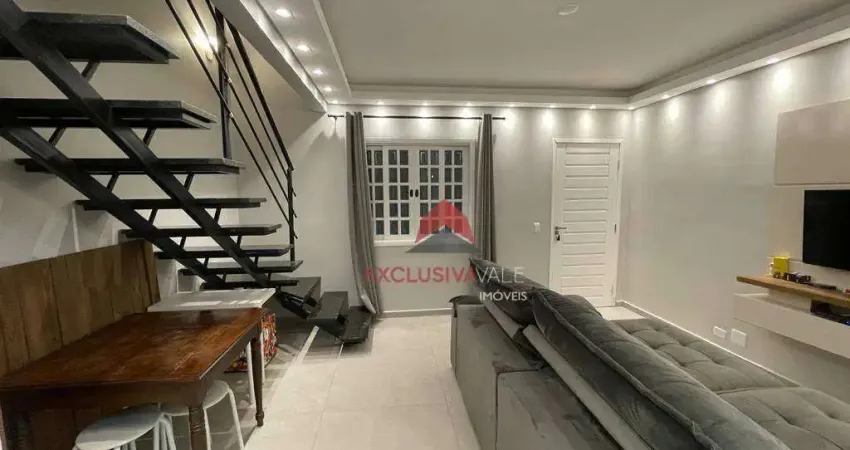 Casa com 2 dormitórios à venda, 70 m² por r$ 450.000,00 - vila industrial - são josé dos campos/sp