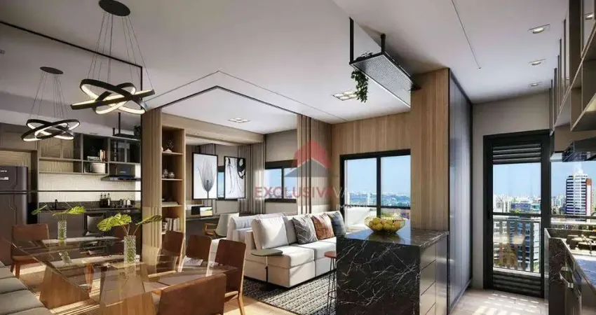 Apartamento com 2 dormitórios à venda, 58 m² por r$ 730.000,00 - jardim esplanada - são josé dos campos/sp