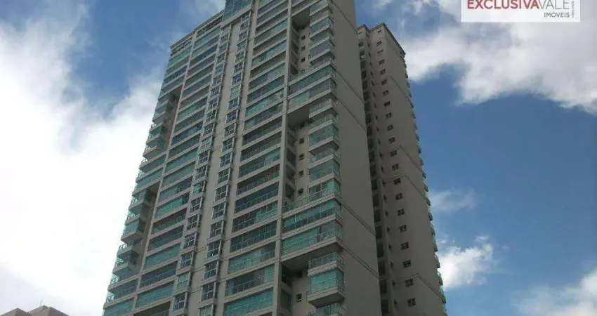 Apartamento com 4 dormitórios para alugar, 183 m² por r$ 14.100,00/mês - jardim aquarius - são josé dos campos/sp