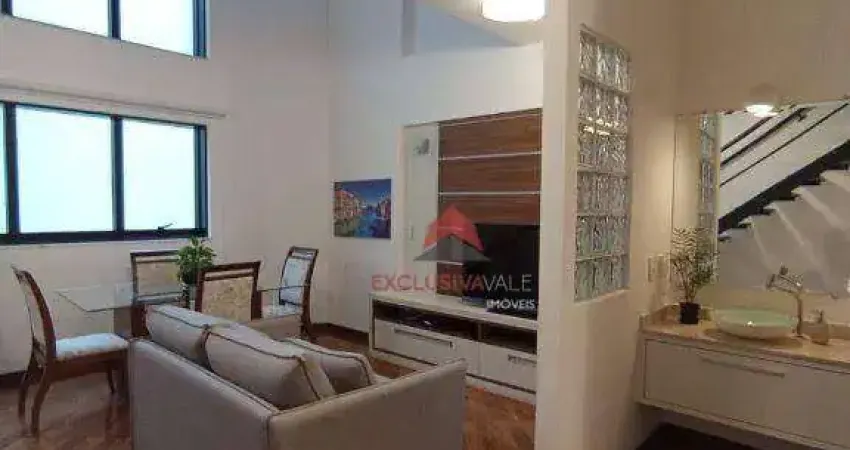 Apartamento com 1 dormitório para alugar, 70 m² por r$ 5.690,00/mês - jardim aquarius - são josé dos campos/sp