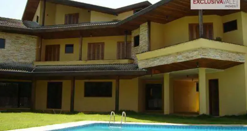 Casa com 5 dormitórios, 700 m² - venda por r$ 4.300.000,00 ou aluguel por r$ 16.328,15/mês - conjunto residencial esplanada do sol - são josé dos campos/sp