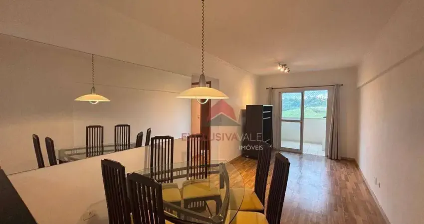 Apartamento com 2 dormitórios, suíte e 2 vagas, semi mobiliado para alugar, 67 m² por R$ 2.870/mês - Jardim Satélite - São José dos Campos/SP