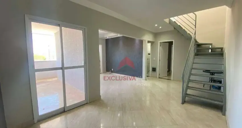 Cobertura com 4 dormitórios, suíte, à venda, 102 m² por r$ 850.000 - bosque dos eucaliptos - são josé dos campos/sp