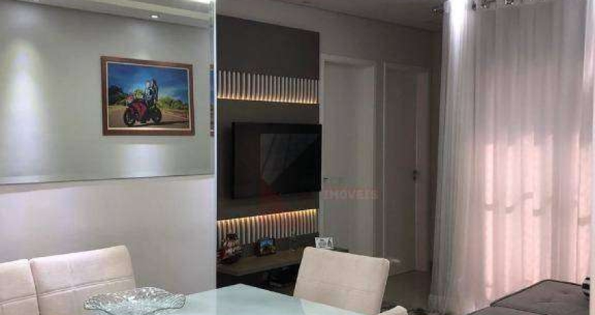 Apartamento com 2 dormitórios à venda, 52 m² por R$ 260.000 - Parque Planalto - Santa Bárbara D'Oeste/SP