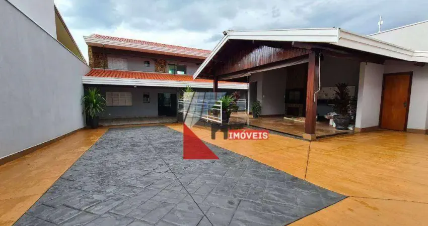 Casa com 3 dormitórios 1 suíte à venda, 224 m² por R$ 1.050.000 - Jardim Lizandra - Americana/SP