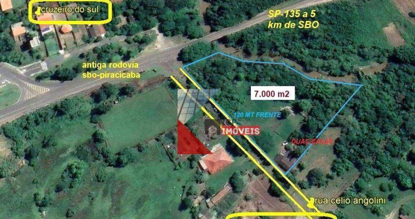Terreno à venda, 7400 m² por R$ 985.000,00 - Vale Das Cigarras - Santa Bárbara D'Oeste/SP