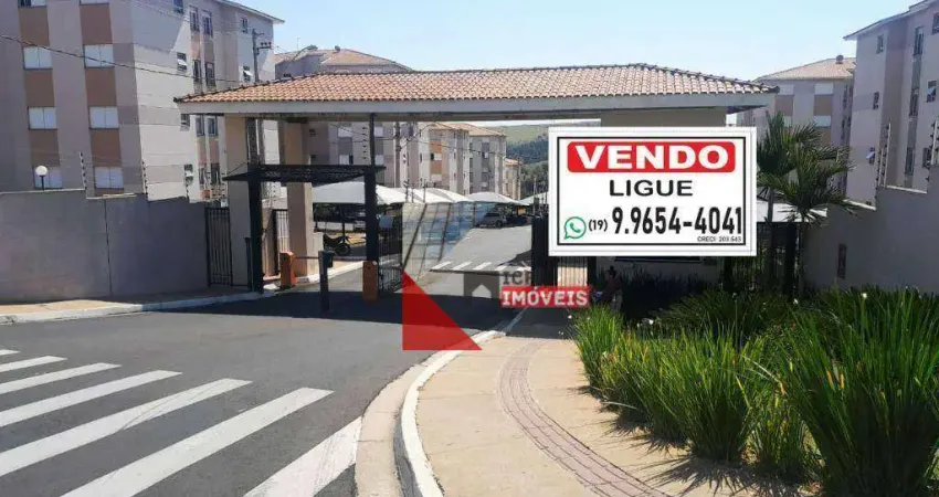 Apartamento com 2 dormitórios à venda, 50 m² por R$ 200.000 - Planalto do Sol II - Santa Bárbara D'Oeste/SP