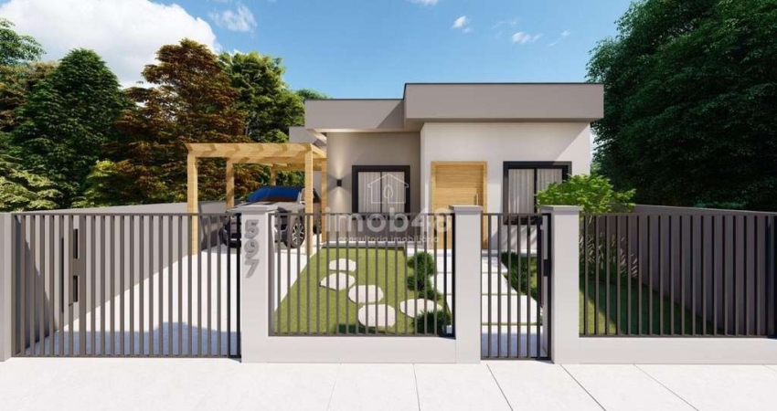 Casa unifamiliar em Forquilhas, São José: 96m², 3 dorms, 1 suíte, 2 banheiros. Oportunidade por R$580.000