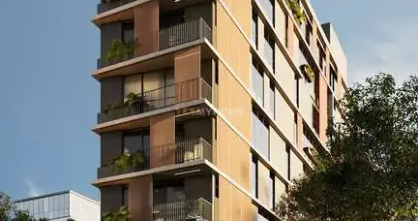 Apartamento a venda no batel com 2 quartos, suíte e sacada com churrasqueira