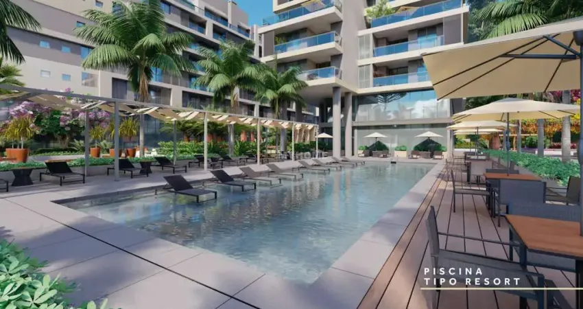 Apartamento à venda de 01 quarto no Ecoville frente ao Parque Barigui! - 23461