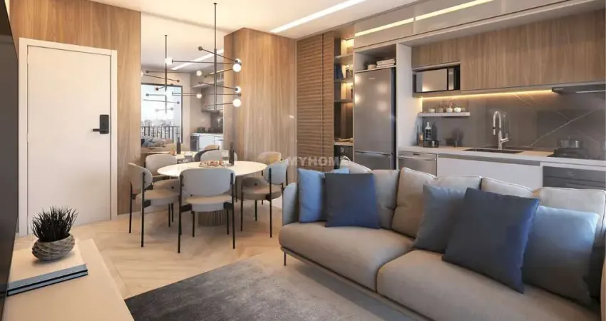 Apartamento novo com 2 quartos, 1 vaga de garagem no juvevê - curitiba - 2123