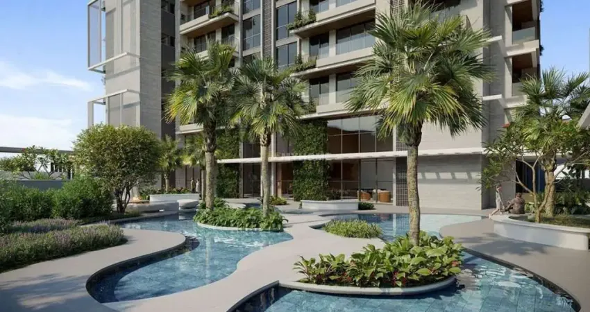 Apartamento no centro cívico, 3 quartos, 2 vagas de garagem e estrutura de clube