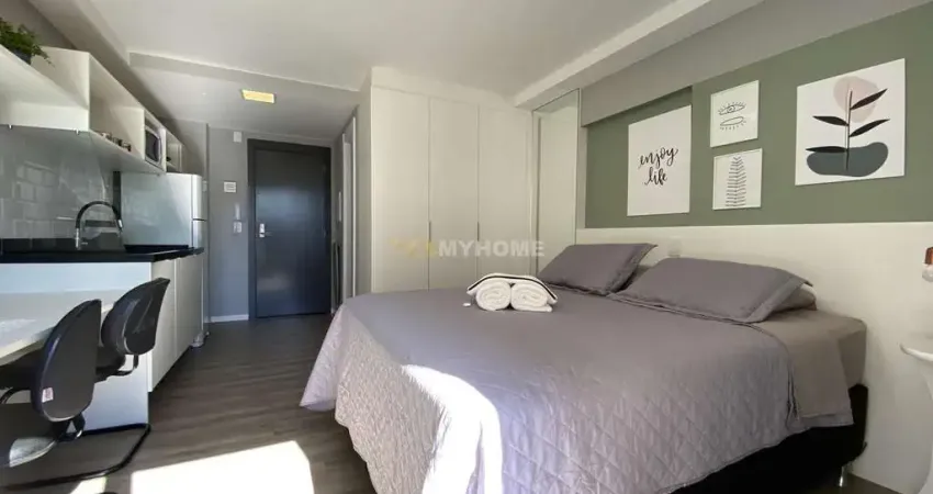 Studio mobiliado para alugar no Centro de Curitiba ao lado da UFPR!