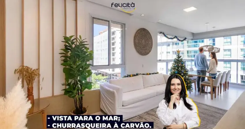 Apartamento com 2 quartos no edifício helicônia na praia brava em itajaí