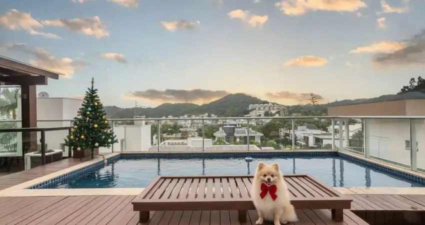 Apartamento garden no edifício leonardo da vinci praia brava