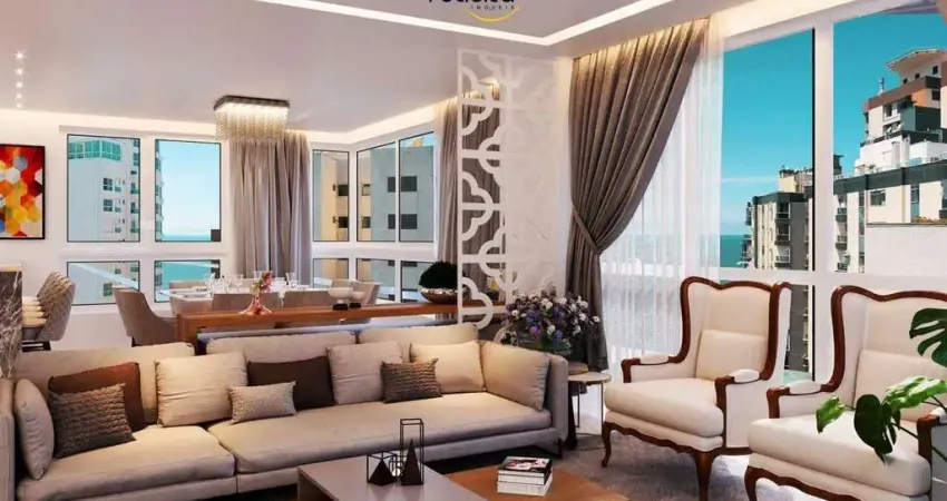 Apartamento no centro de Balneário Camboriú com 4 suítes