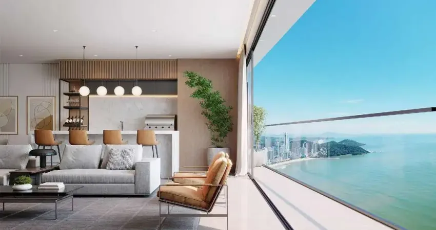 Um apartamento à beira-mar disponível para venda em balneário camboriú.