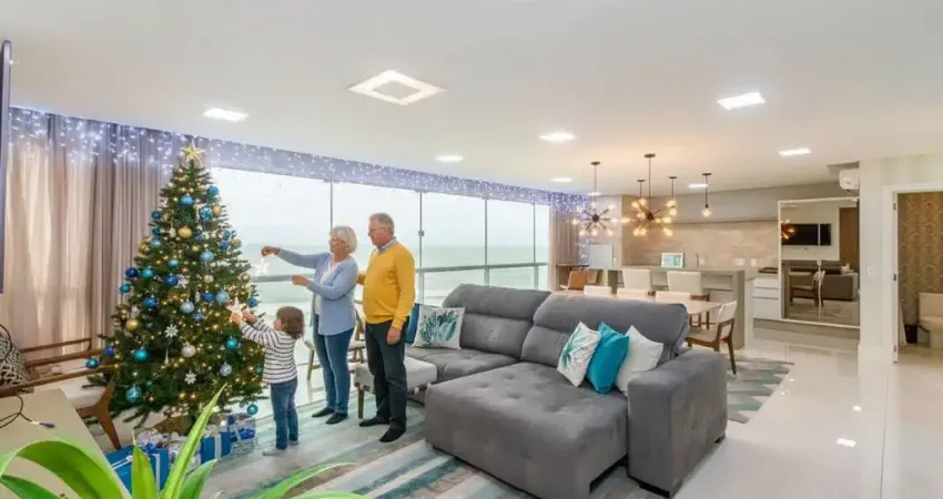 Apartamento frente mar à venda no edifício mirage praia brava