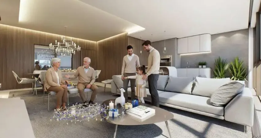 Apartamento quadra mar à venda com 4 suítes em balneário camboriú