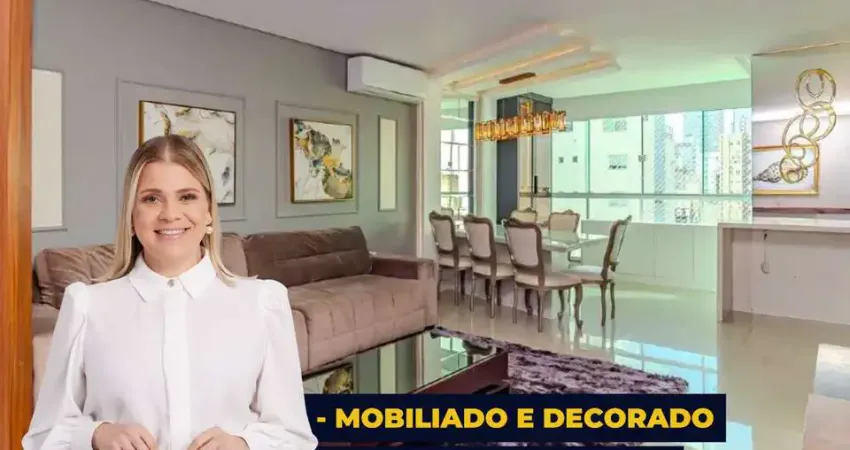 Apartamento à venda no centro de balneário camboriú com 3 suítes