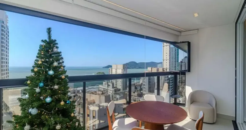 Apartamento à venda na 2ª quadra de balneário camboriú com 4 suítes