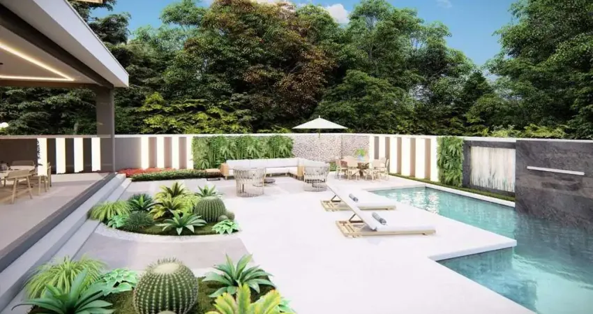 Casa em condomínio fechado com 06 suítes à venda em camboriú.