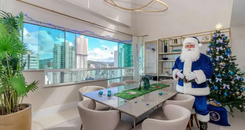 Cobertura duplex à venda no ed. esquina di fiore no centro de balneário camboriú.