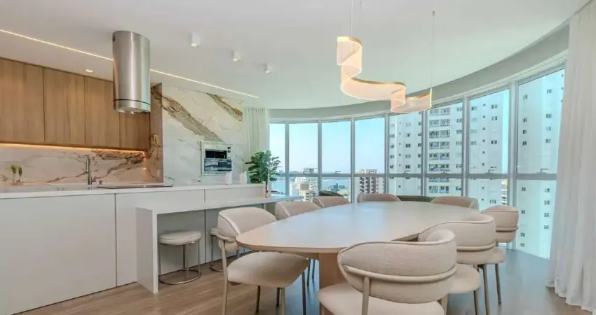 Apartamento vista mar à venda no ed. le majestic no centro de balneário camboriú