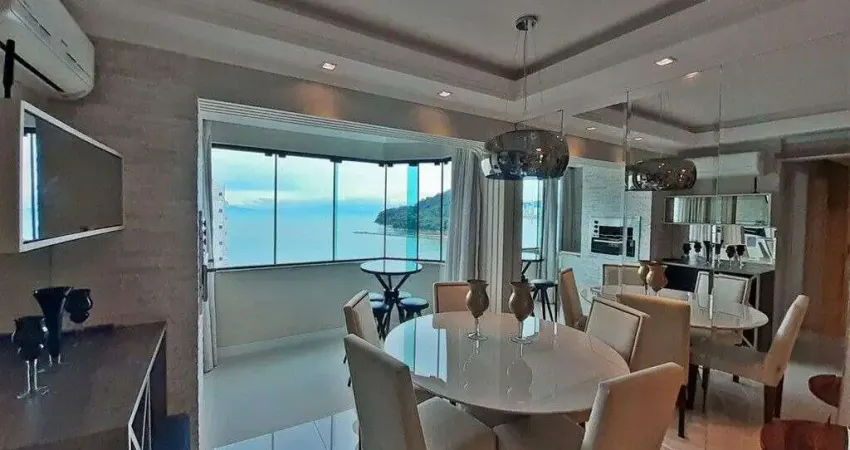 Apartamento vista mar à venda no ed. torre san francisco em balneário camboriú