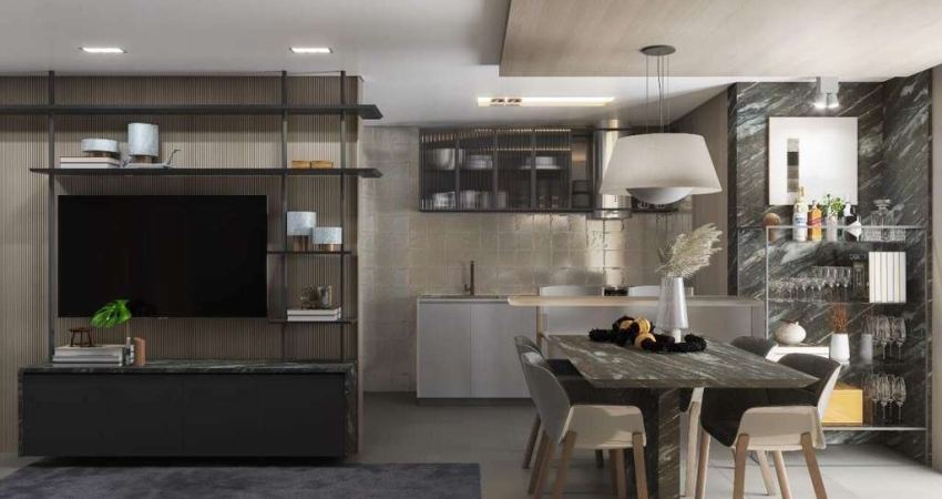 Apartamento com 2 dormitórios no Condomínio Essência Residence no bairro Fazenda em Itajaí - SC