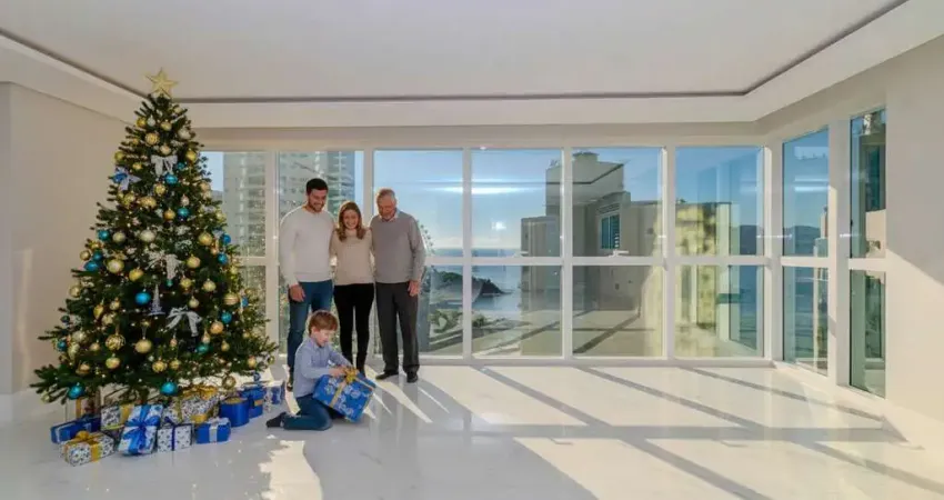 Apartamento com 04 suítes e vista para o mar à venda em balneário camboriú.