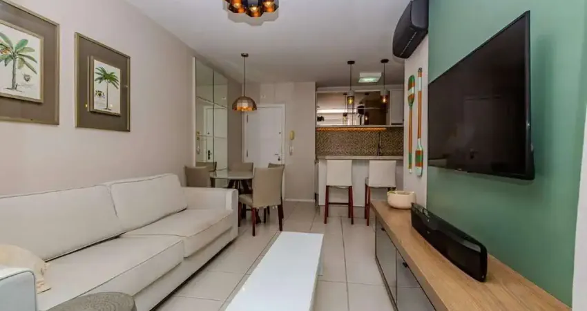 Apartamento a poucos passos do mar à venda no ed. aloha na praia brava