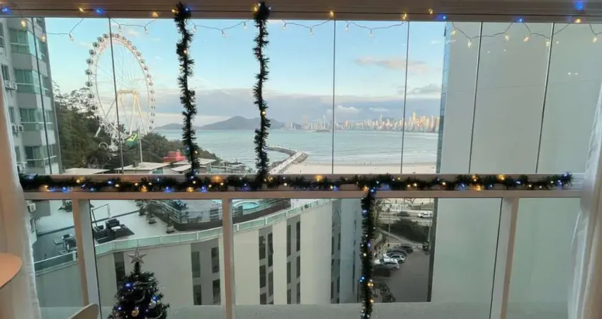 Apartamento com vista mar à venda no ed. santé em balneário camboriú