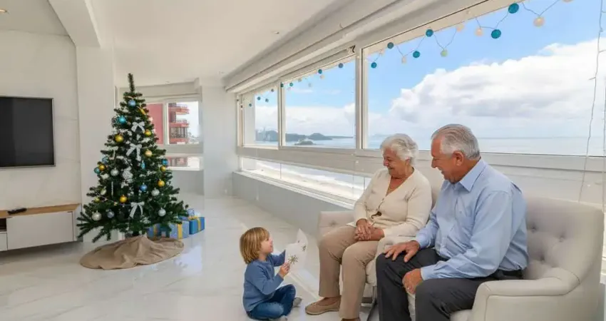 Apartamento frente mar à venda em balneário camboriú com 4 suítes