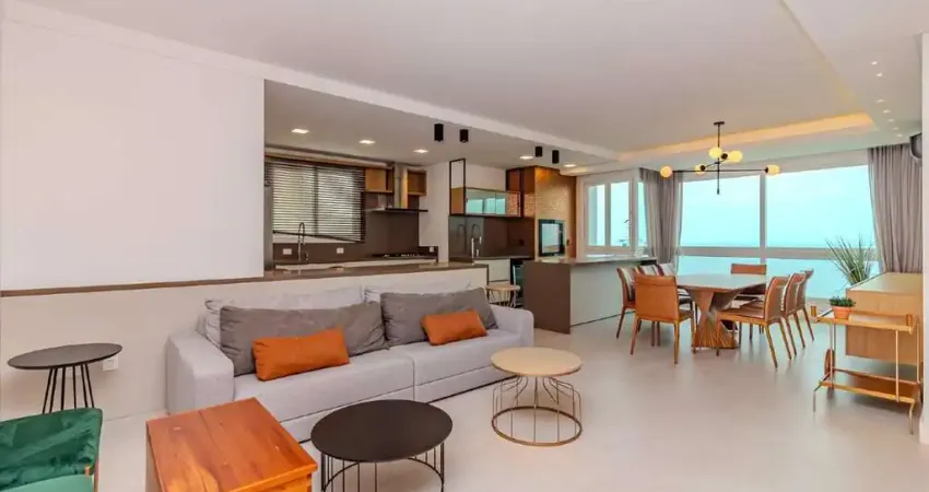 Apartamento com vista mar à venda no ed. camboas em balneário camboriú