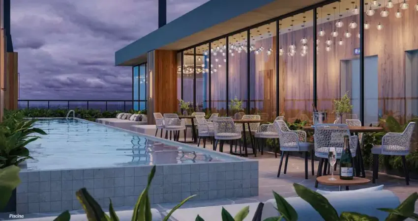 Apartamento à venda no edifício pantai brava house a cima do 20º andar.