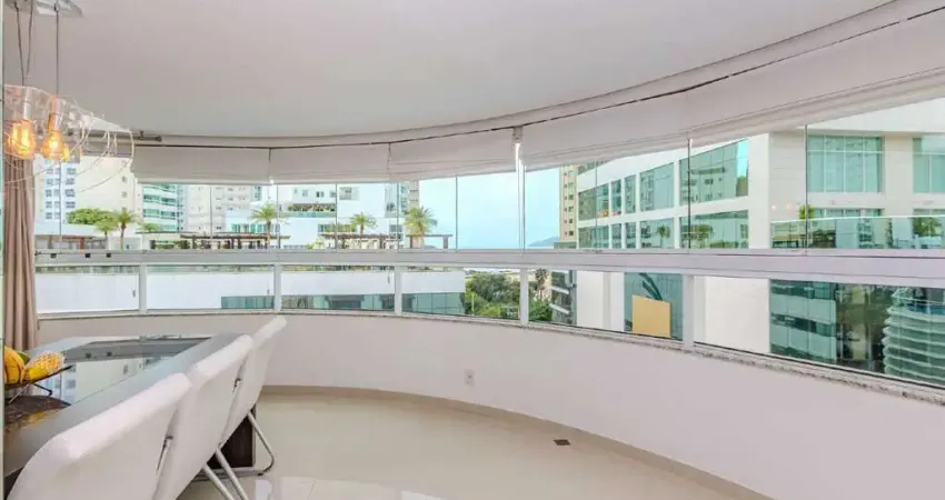 Apartamento com vista mar à venda no ed. torre de málaga em balneário camboriú