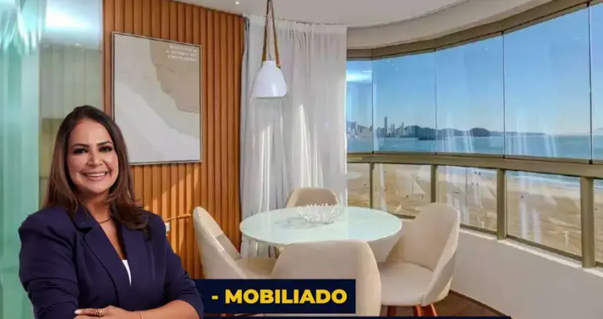 Apartamento frente mar no edifício vale dourado em balneário camboriú.