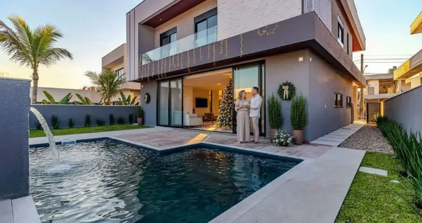 Casa em condomínio fechado com 5 quartos à venda na Rua Ivo José Rebello, 610, Santa Regina, Camboriú