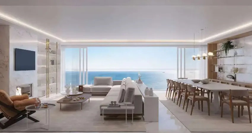 Cobertura duplex a venda diferenciado frente mar no ed. titanium tower