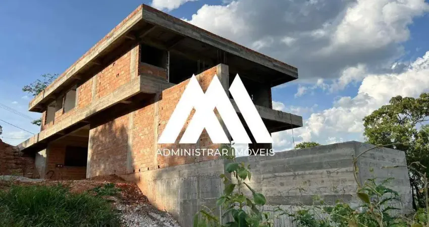 Vendo casa de alto padrão em construção no condomínio mirante lago sul- itaúna/mg!