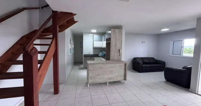 Cobertura com 4 dormitórios à venda, 200 m² por r$ 800.000 - parque estoril - bertioga/sp