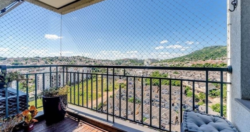 Apartamento 2 dormitórios/suíte, sacada e 2 vagas no Condomínio Nine